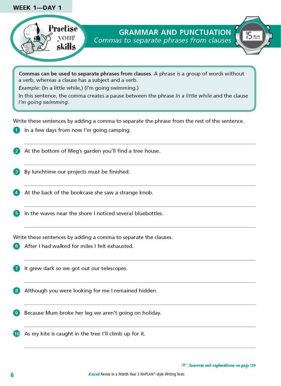 Excel - Revise in a Month - NAPLAN*-style Writing Tests: Year 3