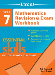 Excel Essential Skills - Mathematics Revision and Exam Workbook: Year 7