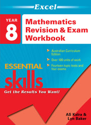 Excel Essential Skills - Mathematics Revision and Exam Workbook: Year 8