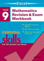 Excel Essential Skills - Mathematics Revision and Exam Workbook: Year 9