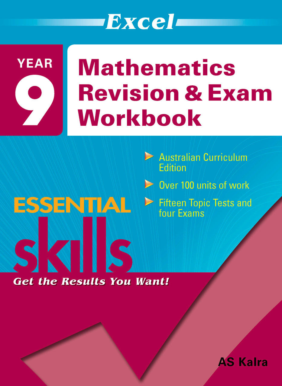 Excel Essential Skills - Mathematics Revision and Exam Workbook: Year 9