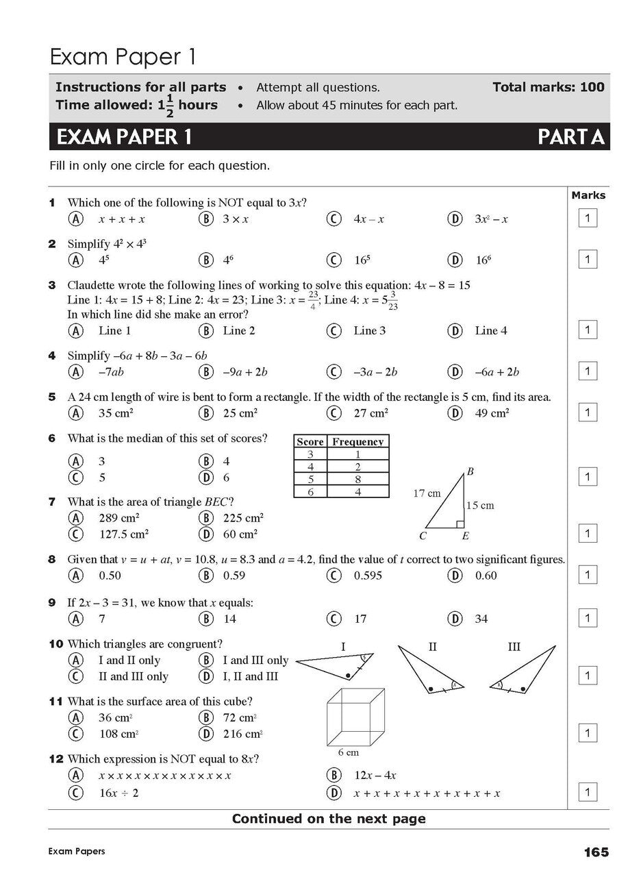 Excel Essential Skills - Mathematics Revision and Exam Workbook: Year 10