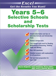 Excel Test Skills: Selective Schools and Scholarships Tests - Years 5-6 (2026)