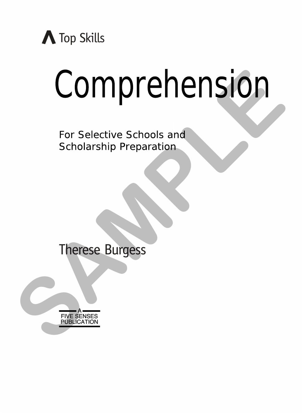 Top Skills Comprehension sample page