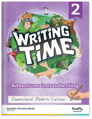 Writing Time - Student Practice Book: QLD Fonts (Year 2)