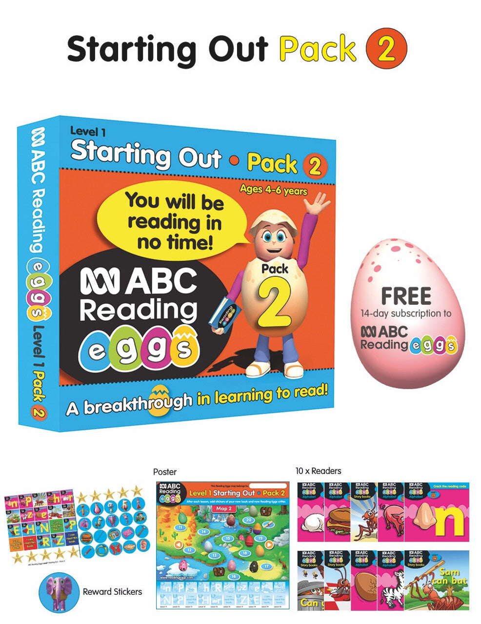 ABC Reading Eggs - Starting Out: Pack 2