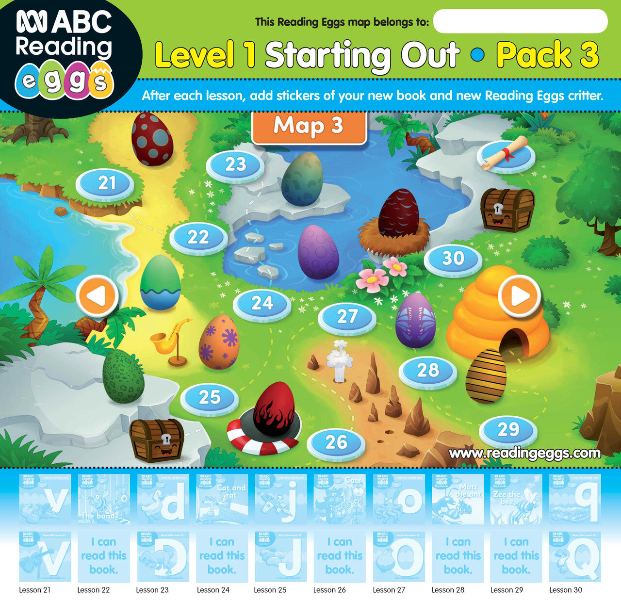 ABC Reading Eggs - Starting Out: Pack 3