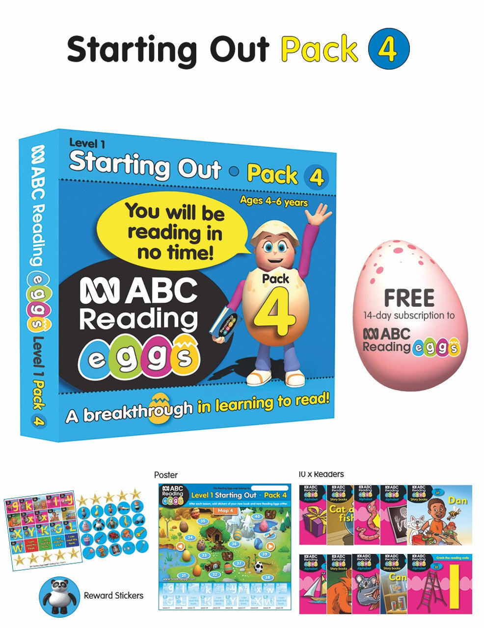 ABC Reading Eggs - Starting Out: Pack 4