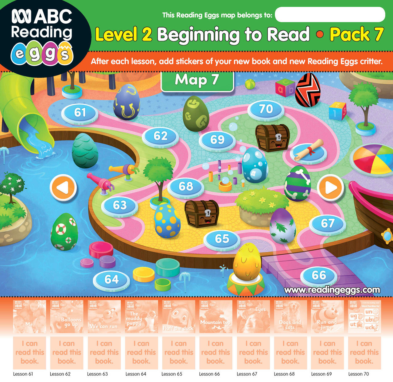 ABC Reading Eggs - Beginning to Read: Pack 7