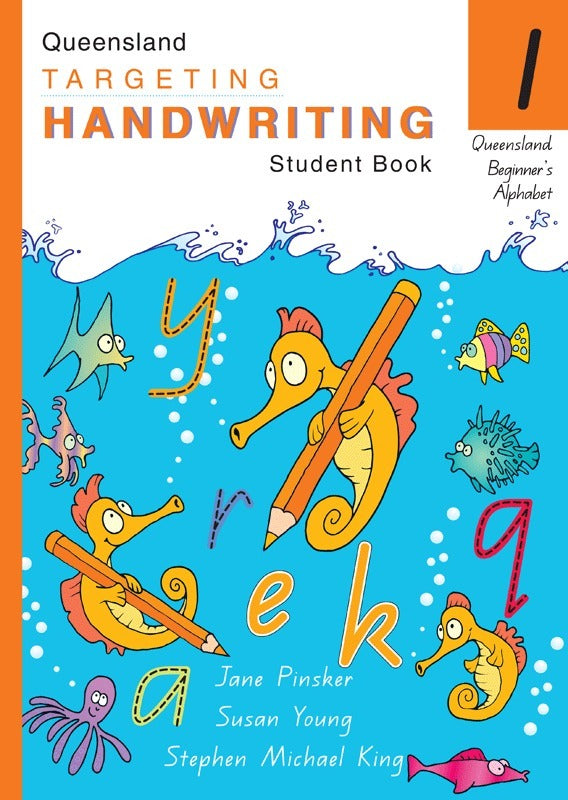 Targeting Handwriting QLD - Student Book: Year 1