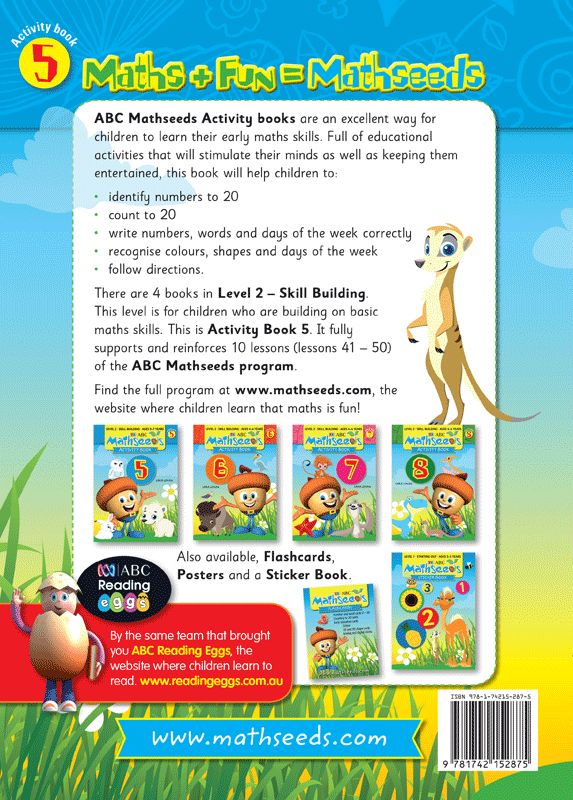 ABC Mathseeds - Activity Book: Book 5