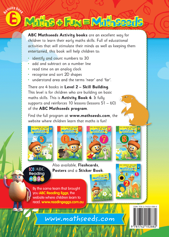 ABC Mathseeds - Activity Book: Book 6