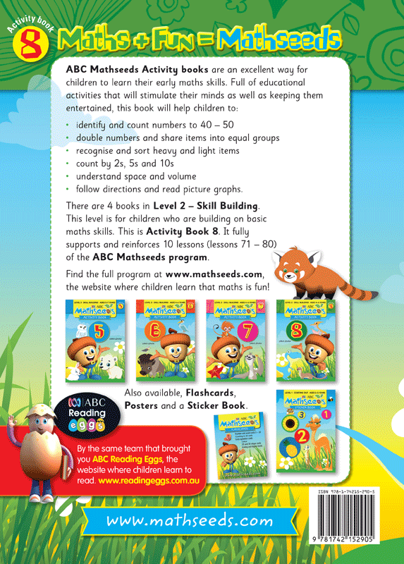 ABC Mathseeds - Activity Book: Book 8