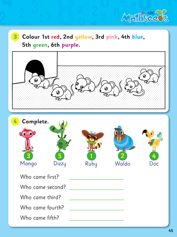 ABC Mathseeds - My First Numbers