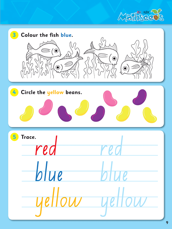 ABC Mathseeds - My First Colours & Shapes