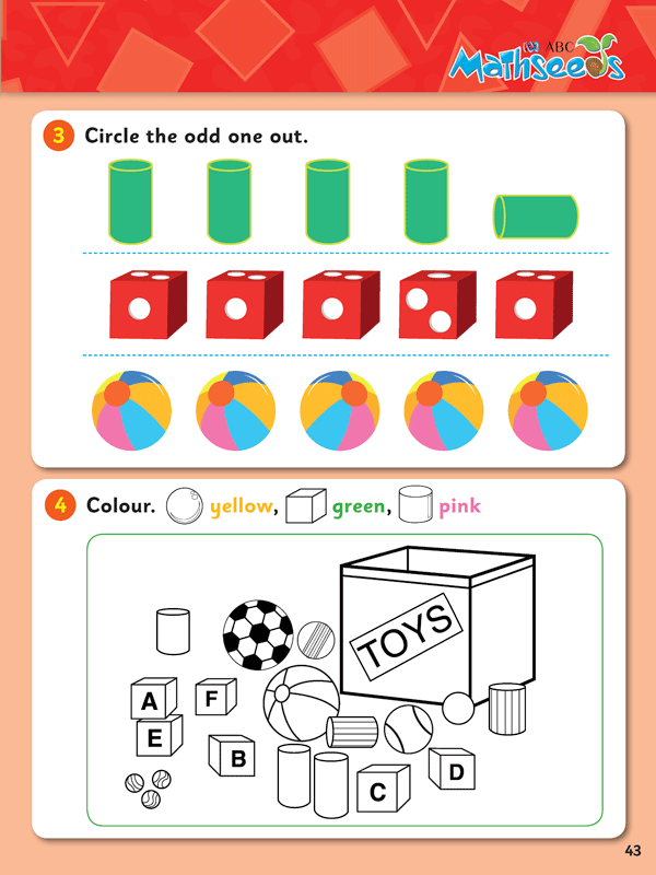 ABC Mathseeds - My First Colours & Shapes
