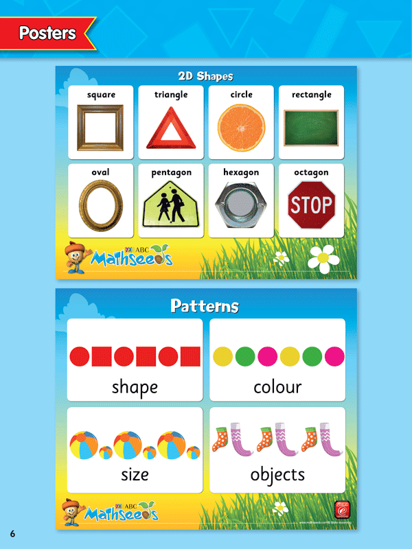 ABC Mathseeds - My First Colours & Shapes