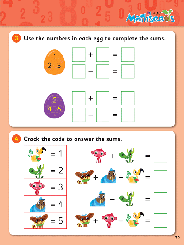 ABC Mathseeds - My First Add and Subtract