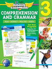ABC Reading Eggspress - Comprehension and Grammar Workbook: Year 3