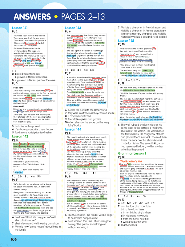 ABC Reading Eggspress - Comprehension and Grammar Workbook: Year 5