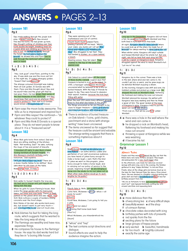 ABC Reading Eggspress - Comprehension and Grammar Workbook: Year 6