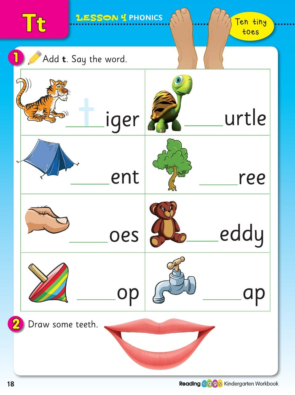 ABC Reading Eggs - Reading Skills Kindergarten