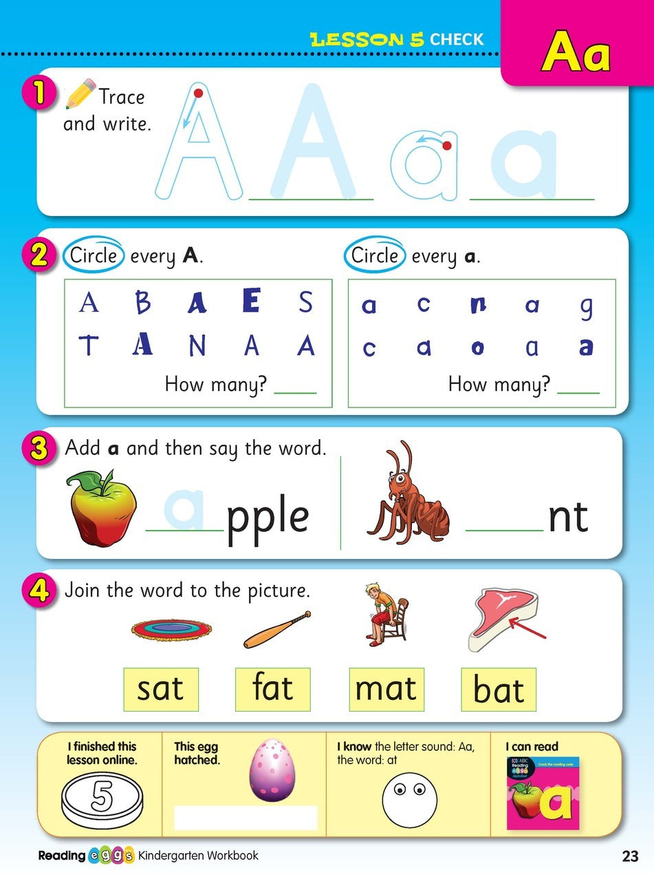 ABC Reading Eggs - Reading Skills Kindergarten