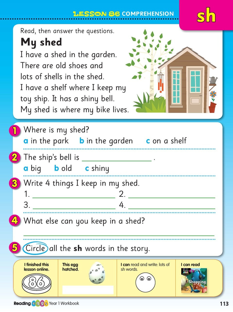 ABC Reading Eggs - Reading Skills Year 1