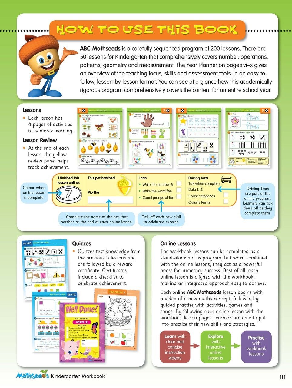 ABC Mathseeds - Maths Skills for Kindergarten