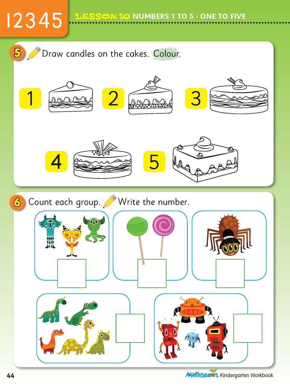 ABC Mathseeds - Maths Skills for Kindergarten