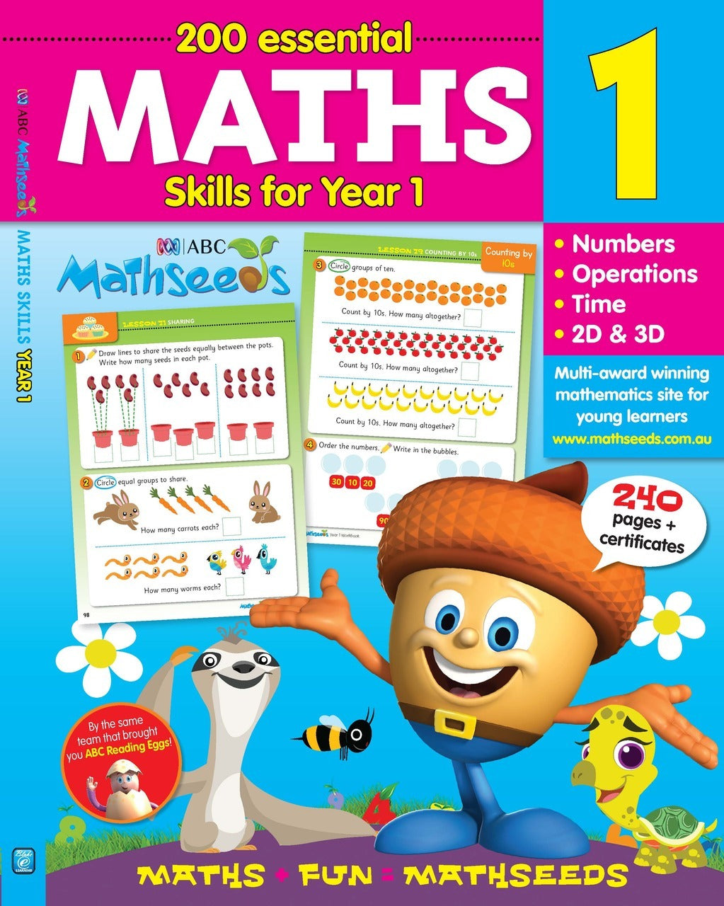 ABC Mathseeds - Maths Skills Year 1