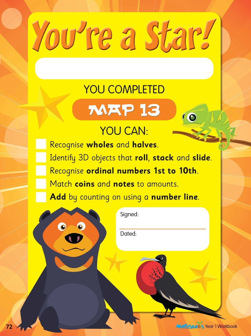 ABC Mathseeds - Maths Skills Year 1