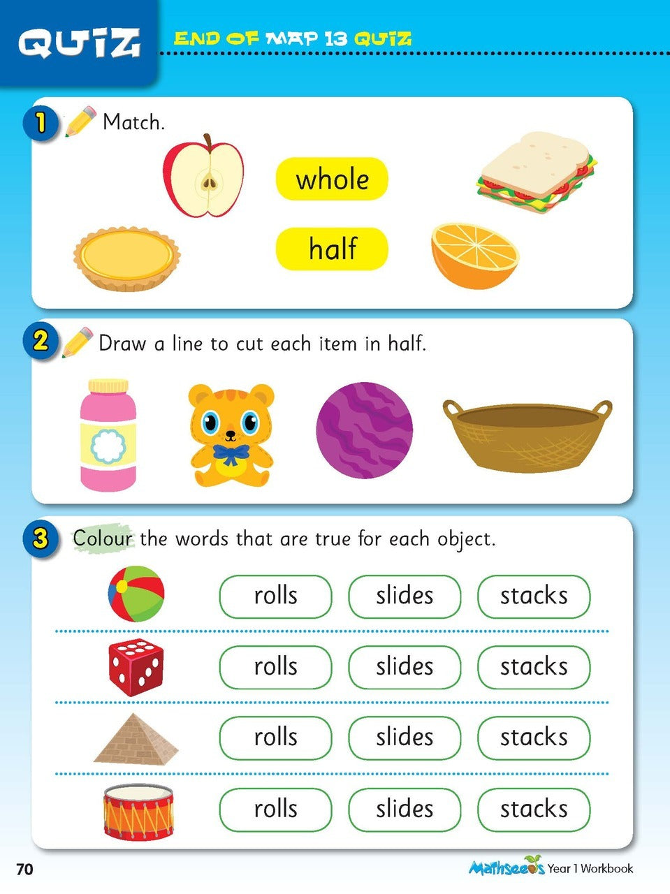 ABC Mathseeds - Maths Skills Year 1