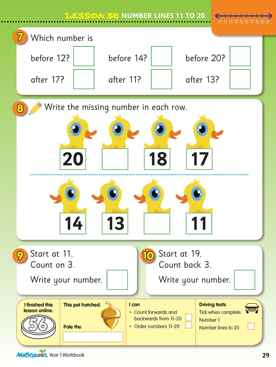 ABC Mathseeds - Maths Skills Year 1