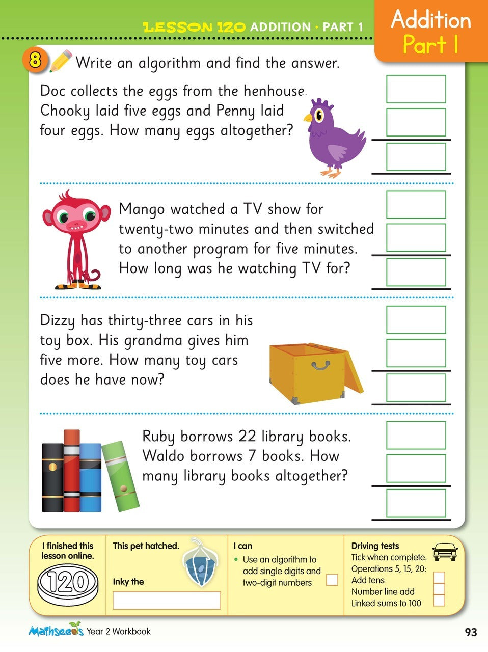 ABC Mathseeds - Maths Skills Year 2