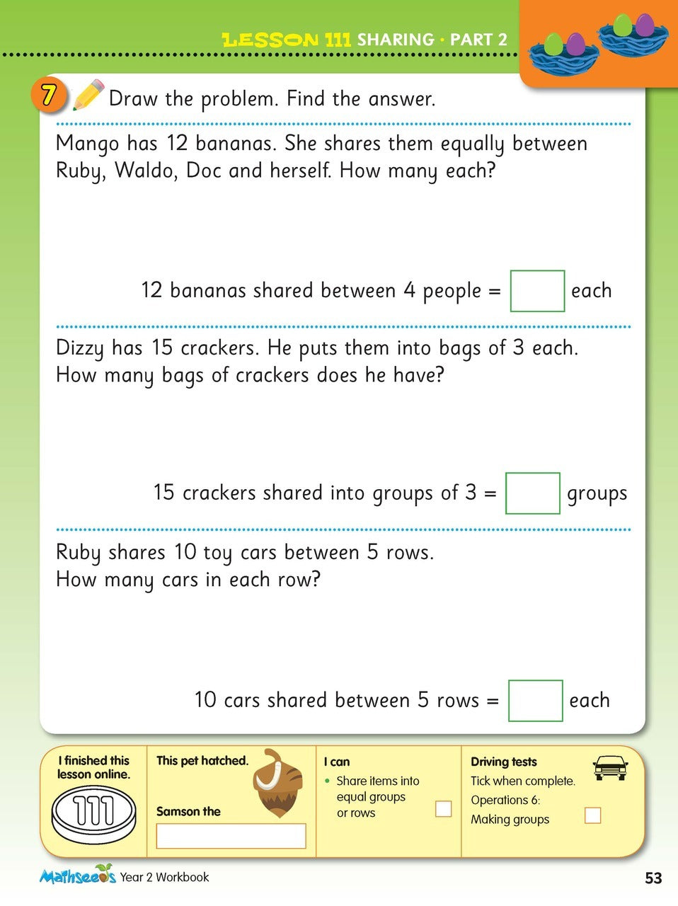ABC Mathseeds - Maths Skills Year 2