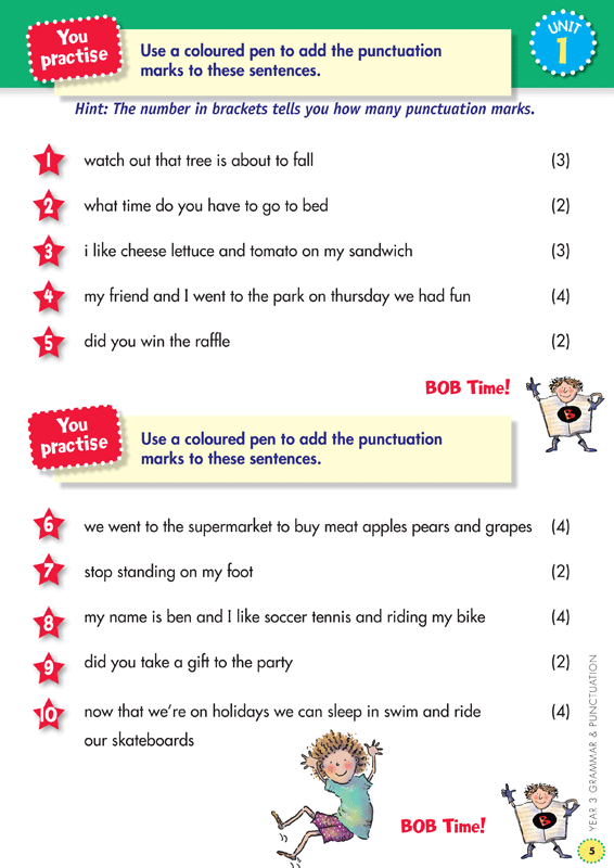 Back to Basics - Grammar and Punctuation: Year 3