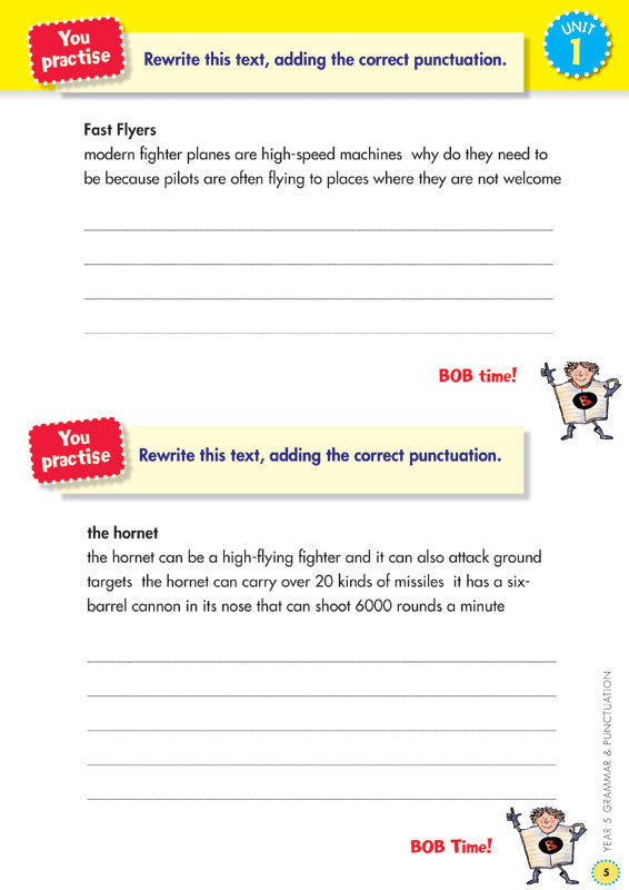 Back to Basics - Grammar and Punctuation: Year 5