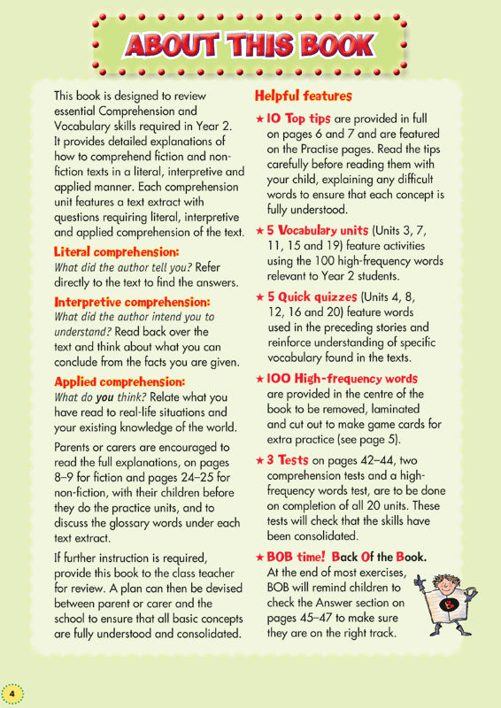 Back to Basics - Comprehension and Vocabulary: Year 2