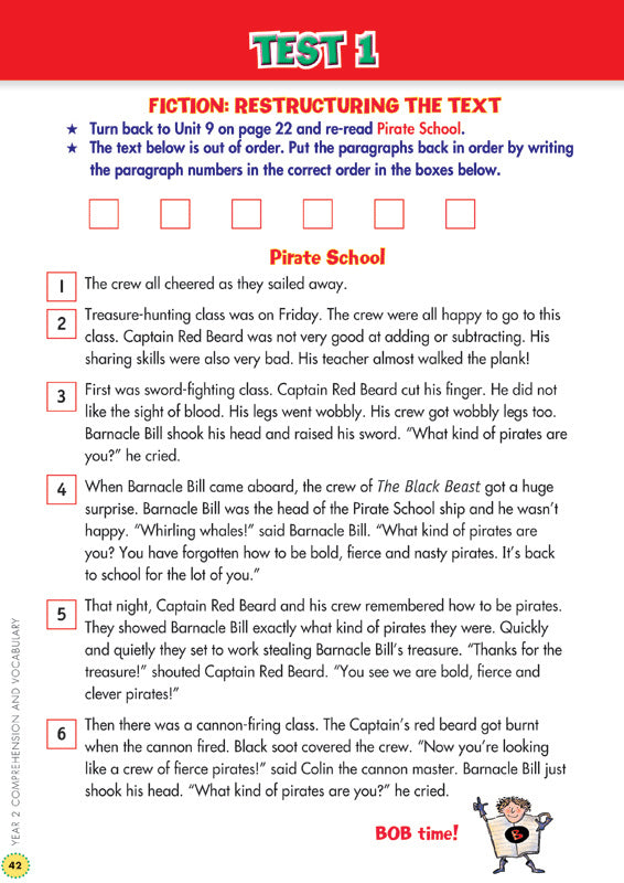 Back to Basics - Comprehension and Vocabulary: Year 2