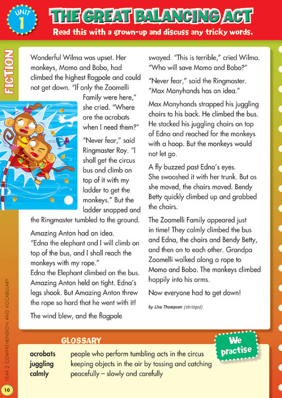 Back to Basics - Comprehension and Vocabulary: Year 2