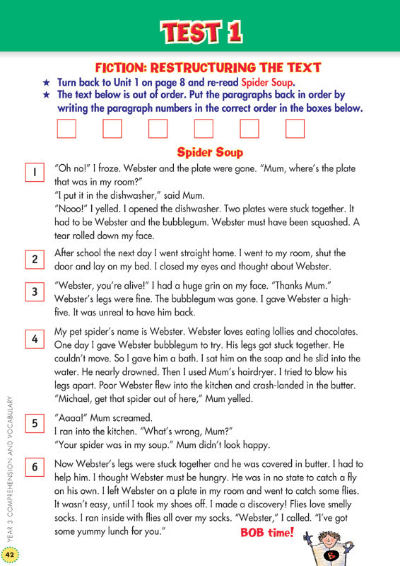 Back to Basics - Comprehension and Vocabulary: Year 3
