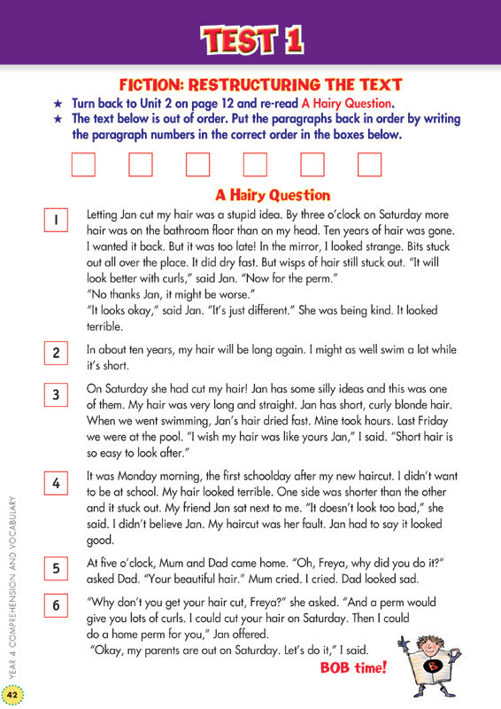 Back to Basics - Comprehension and Vocabulary: Year 4