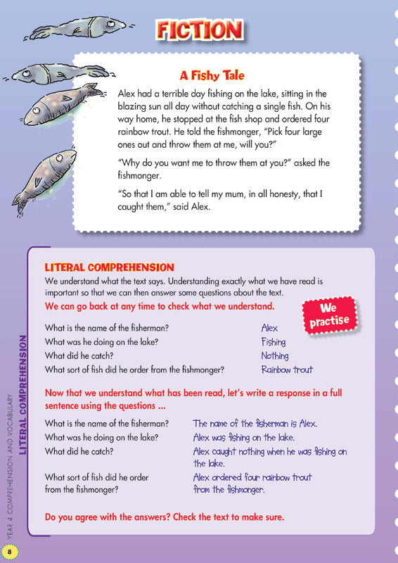 Back to Basics - Comprehension and Vocabulary: Year 4
