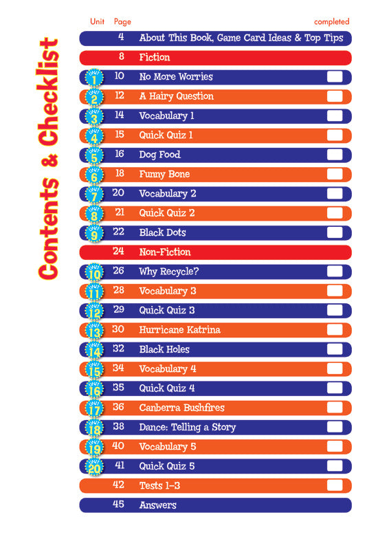 Back to Basics - Comprehension and Vocabulary: Year 4