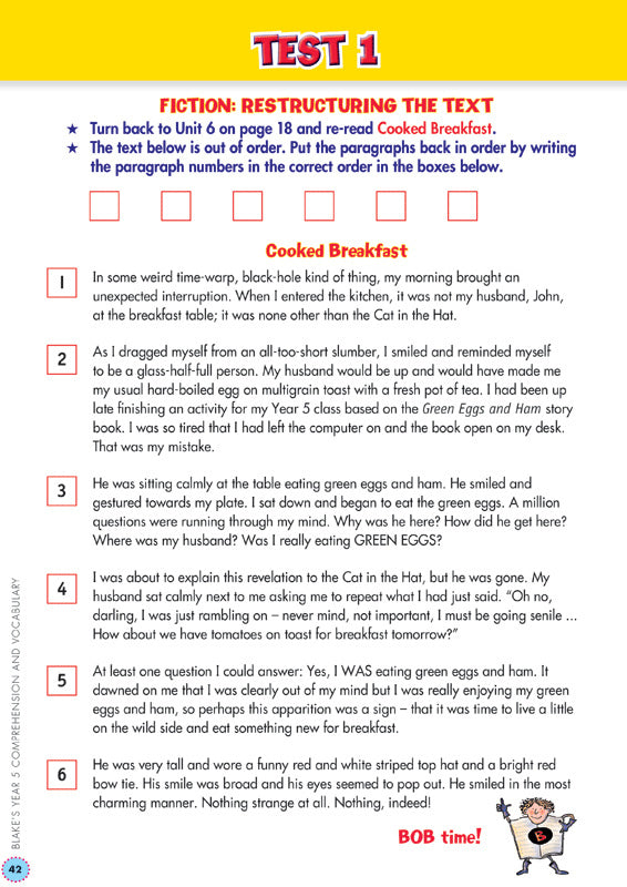Back to Basics - Comprehension and Vocabulary: Year 5