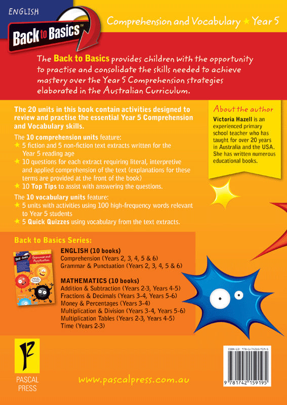 Back to Basics - Comprehension and Vocabulary: Year 5