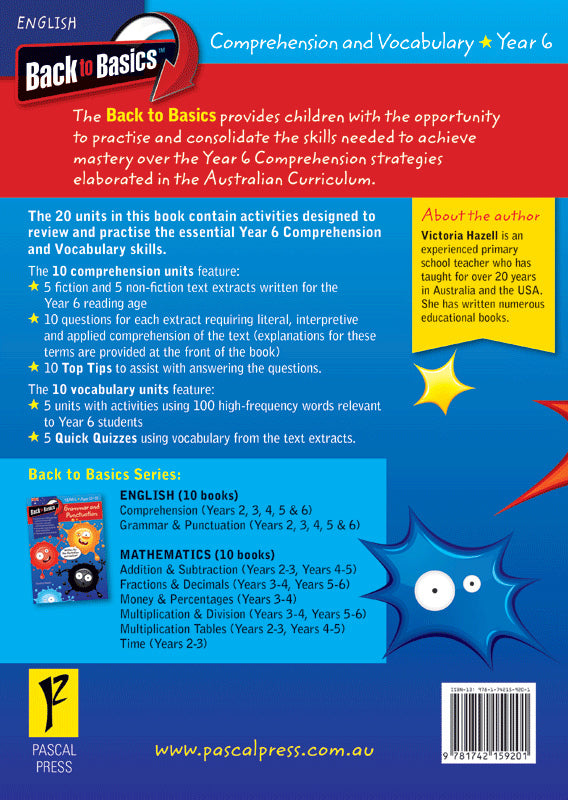 Back to Basics - Comprehension and Vocabulary: Year 6