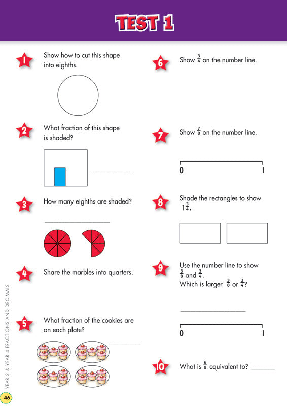 Back to Basics - Fractions and Decimals: Years 3 - 4