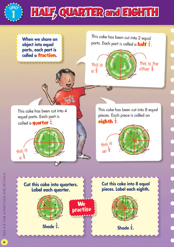Back to Basics - Fractions and Decimals: Years 3 - 4